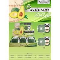 ราคา Sasimi Avocado Double Powder เเป้งพัฟอะโวคาโด เเป้งผสมรองพื้น เเป้ง2ชั้น คุมมัน ปกปิด ติดทน ขนาด 20 กรัม No s93001 (21345997860)