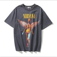 ราคา Nirvana เสื้อยืดแขนสั้นทรงหลวมสไตล์เร (15174939694)