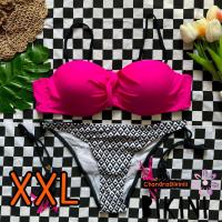 ราคา NATRADA BIKINI ชุดว่ายน้ำทูพีซ ชุดว่ายน้ำสีชมพู พร้อมส่งจากไทย PINK SIZE XXL NRPNK0165 (21251893466)