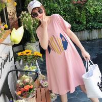 ราคา ชุดคลุมท้องกระโปรงสั้นคอกลมพิมพ์ลาย ชุดคลุมท้องสำหรับสตรีมีครรภ์ สีพื้น งานทรงหลวม ใส่ทำงาน ใส่ไปเที่ยว มี 2 สีให้เลือก (14034020047)