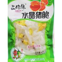 ราคา 水晶猪脆 หนังหมูดองพริกเสฉวน หนังหมูดอง หนังนุ่มกรอบหอมกลิ่นพริก อร่อยทานง่าย 90กรัม พร้อมส่งจากไทย (12485198687)