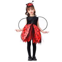 ราคา ชุดชุดสัตว์น่ารักเด็กผู้หญิงสำหรับเด็กฮาโลวีนชุดคอสเพลย์ผึ้งและเต่าทองขนาดเพิ่มฤดูหนาว Kindergarden ชุดแฟนซีเทศกาลฮาโลวีน (20576632632)