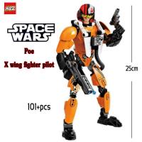 ราคา KSZ ชุด ตัวต่อ star wars figure สตาร์วอร์ บล็อคตัวต่อ starwars ข้อต่อขยับได้ Darth Vader Anakin Skywalker Finn Stormtrooper Kylo Ren Building Blocks (21133120993)