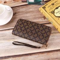 ราคา กระเป๋าสตางค์ผู้หญิงกระเป๋าซิปย้อนยุคอเนกประสงค์รูปแบบเก่าโทรศัพท์มือถือยาวเรียบง่ายกระเป๋าคลัตช์มีช่องใส่บัตรหลายช่อง (17732078930)