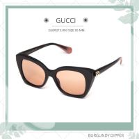 ราคา แว่นกันแดด GUCCI GG0921S 003 SIZE 55 MM ฺBLACK BLACK ORANGE (18294199432)