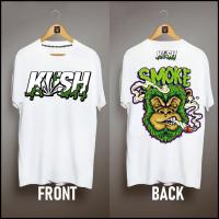 ราคา original เสื้อยืดสีสันสดใส เสื้อยืดพิมพ์ลายกัญช 2023ใหม่การพิมพ์ด้านหน้าและด้านหลังที่ออกแบบใหม่ แขนสั้น SHIRT แขนสั้นพิมพ์ลายลิง พร้อมสำหรับการจัดส่ง (18850531515)