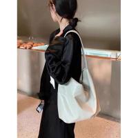 ราคา พร้อมส่งจากไทย กระเป๋าหนังใบใหญ่สีพาสเทลทรงสวย I166 (20874158189)