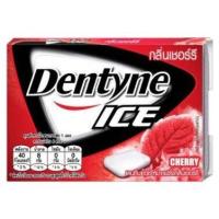 ราคา เดนทีน ไอซ์ หมากฝรั่งกลิ่นเชอร์รี่ 11 2 กรัม (19577714767)