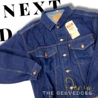 ราคา เสื้อคลุมแจ็คเก็ตยีนส์แขนยาว Denim selvedgesแจ็คเก็ตยีนส์ (19544768471)