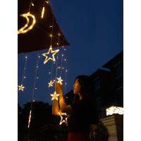 ราคา ไฟประดับม่าน ตกแต่งสวยงาม สีสันสดใส ไฟม่านตกแต่ง ม่านไฟกระพริบ รูปดาว หัวใจ คริสต์มาส 138หัว ดาว หัวใจ 3 5เมตร 1ชุด Curtain Decorative lights (4952732965)