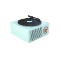 ราคา 2022 New R Vinyl Wireless Bluetooth Speaker Alarm Clock Small Record Player Portable High quality Audio Home Smart Stereo (20627252025)