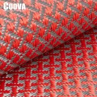 ราคา ผ้าคาร์บอนไฟเบอร์3K สีแดง ผ้าคาร์บอนไฟเบอร์ X ใช้สำหรับการตกแต่ง DIY (18783036677)