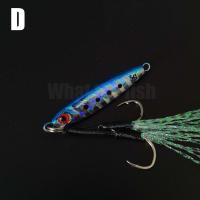 ราคา ไมโครจิ๊ก 5 กรัม พร้อมเบ็ดคู่ เหยื่อไมโครจิ๊ก เหยื่อตีกระพง เหยื่อตกปลาทะเล เหยื่อตกสีขน เหยื่อปลอมตกทะเล เหยื่อปลอมทะเล R57 (18848375954)