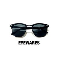 ราคา New แว่นตากันแดดทรง Clubmaster สุดเท่ รุ่น 754 กันแดดเลนส์ดำ (19998413548)