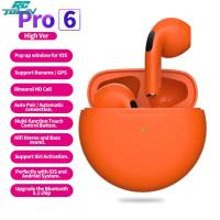 ราคา หูฟังสำหรับเล่นกีฬาหูฟังสำหรับ Iphone ไร้สาย Tws พร้อมไมโครโฟนเบส Air Pro 6 (21205174951)