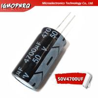 ราคา วงจรรวม2ชิ้นตัวเก็บประจุแบบอิเล็กโทรไลติก50V4700UF ปริมาตร4700UF 50V 18 35มม (20968539911)
