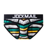 ราคา JOCKMAIL ชุดชั้นในชายเซ็กซี่แบบใหม่กางเกงในลายขวางสีรุ้งกางเกงในผู้ชายแบบเอวต่ำระบายอากาศได้แบบมีกางเกงชั้นในชาย (11138905712)