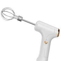 ราคา เครื่องตีไข่ไฟฟ้าไร้สาย เครื่องผสมอาหารแบบมือถือ เครื่องตีแป้ง ตีไข่ ตีวิปครีม เครื่องตีฟองนมไร้สายชาร์จ USB เครื่องตีไข่แบบมือถือ สามารถกวนครีมไข่ขาว และอุปกรณ์อบอื่นๆ (20252222852)