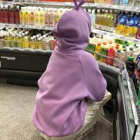 ราคา Laz Nigori เสื้อเทเลทับบี เสื้อแจ็กเก็ตกันหนาว น่ารัก มีฮู้ด เสื้อกันหนาวคู่ ธรรมดา เสื้อฮู้ดหญิง เสื้อหนาว ฮู้ดแขนยาว เทเลทับบี้ เสื้อกันหนาวตัวใหญ่ (19944953005)