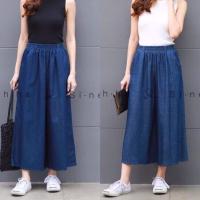 ราคา กางเกงขากว้าง ขาบาน ผ้ายีนส์ฟอก กางเกงขาบาน8ส่วน กางเกงผญ กางเกงขายาว กางเกงยีนส์ขาบาน กางเกงแฟชั่นผู้หญิง กางเกง7ส่วน กางเกงขายาว ผญ (3671330360)