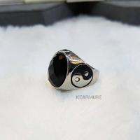 ราคา แหวนนิลดำ ลายหยิน หยาง (9363763268)