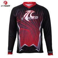 ราคา X Tiger โพลีเอสเตอร์100 Downhill เสื้อแขนยาว Downhill เสื้อจักรยานเสือภูเขาชุดใส่ปั่นจักยาน DH เสื้อ Motocross ชุดขี่จักรยาน (8883809805)