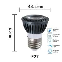 ราคา ดวงไฟทรงซังข้าวโพด LED 5W หรี่แสงได้ E27หลอดไฟ MR16 GU5 3 AC 220V DC 12V ไฟสปอร์ตไลท์สีเทาใช้แทนประหยัดพลังงานหลอดฮาโลเจน50W (19284025789)