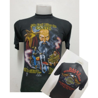 ราคา ราคาต่ำสุด ผ้าบาง Harley เสื้อยืดวินเทจ ผ้ามุ้ง50 50 เสื้อฮาเลย์ป้าย 3D EMBLEM S 5XL (17888756489)