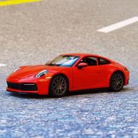 ราคา โมเดลรถยนต์สปอร์ตรถของเล่นโลหะรถจำลอง Porsche 911 Carrera 4S แบบของขวัญสำหรับเด็ก (19870332766)