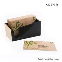 ราคา KlearObject gravity name card holder กล่องใส่นามบัตร ที่วางนามบัตร ใส่กระดาษโน๊ต ของใช้บนโต๊ะทำงาน กล่องอะคริลิค กล่องนามบัตร ที่ใส่นามบัตร (12948825765)