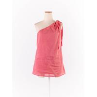 ราคา MNG เสื้อปาดไหล่ข้างผูกโบว์ มีซับใน ป้ายแบรนด์ระบุไซส์ EUR S Preloved (20662916510)