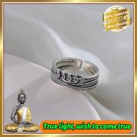 ราคา โชค S925เงินสเตอร์ลิงโชคดีแหวนเหรียญทองแดงผู้หญิงย้อนยุคแหวนปรับขนาดได้ทุกคนที่เล่นการพนันชนะพัฒนาเหรียญโชคดีเครื่องรางมีโชคด้านการเงิน (20390739679)