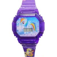 ราคา กันน้ำ นาฬิกาเด็ก Pony มีไฟมีเสียง นาฬิกาข้อมือสำหรับเด็กอายุ3ปีขึ้นไป ลายกาตูนโพนี่ คิตตี้ ดิจิตอล RC128 1 (13529818708)