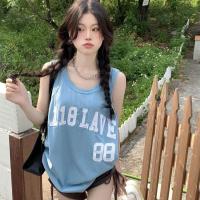 ราคา QXshop พร้อมส่ง เสื้อกล้ามแฟชั่นสกรีนตัวอักษรกับตัวเลขฟิวเด็กเมกาไม่ไหว เสื้อกล้ามผ้ายืดนิ่มเด้งสวมใส่สบายไม่ร้อน เสื้อกล้ามผญ (19077447413)