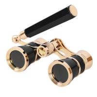 ราคา 3X25 Opera Binocular Coated Lens Telescope Opera Glasses Coated Theater Glass Lady Glass Handle Telescopio Women Girls (15233230564)