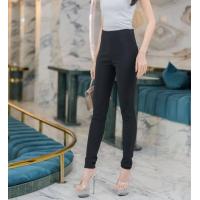 ราคา กางเกงสกีนนี่เอวสูงซิปข้างผ้าซูปเปอร์ป้ายIntrend กางเกงขายาว กางเกงทำงาน (21135908601)