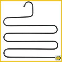 ราคา ปลีก ส่ง R76 ไม้แขวนกางเกง รูปตัวเอส S ไม้แขวน ที่แขวนกางเกง ไม้แขวนเสื้อ ไม้แขวนผ้า (7161834801)