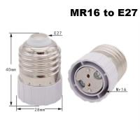ราคา 2x E27 GU10 G9 E12 B22 MR16 to E27 E40 E14 LED light Bulb Holder Converter AC base power Socket Adapter lampholder For Corn lamp YB22 (19843141943)