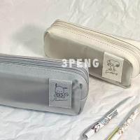 ราคา Snoopy Pocca ชินจัง ถุงดินสอ 2 ช่อง กระเป๋าดินสอ กระเป๋าเครื่องสำอางค์ (21185367874)