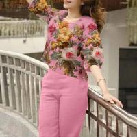 ราคา Fancystyle ZANZEA เสื้อและชุดจั๊มสูทแบบกางเกงชุดวอร์มพิมพ์ลายลายดอกไม้โบฮีเมียนแฟชั่นสำหรับผู้หญิง 15 (21300808360)