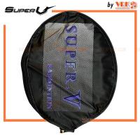 ราคา SuperV ปลอกไม้แบด แบบหนัง กระเป๋าไม้แบด ทรงกลม (19788150283)