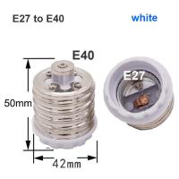 ราคา 2x E27 GU10 G9 E12 B22 MR16 to E27 E40 E14 LED light Bulb Holder Converter AC base power Socket Adapter lampholder For Corn lamp YB22 (19843141952)