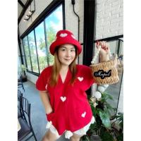 ราคา เสื้อแขนสั้น เสื้อผ้าฝ้าย สาวอวบ ไซส์ใหญ่ เสื้อชาวดอย ปัก ใส่ถ่ายรูปน่ารักๆ คาเฟ่ น่ารัก10คะแนนเลยจ้า (13892285776)