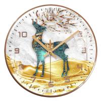 ราคา XBA738นาฬิกาแขวนผนังบ้านไร้เสียงห้องนั่งเล่นไฟนอร์ดิกหรูหราห้องนอนศิลปะสร้างสรรค์แฟชั่นใหม่นาฬิกาติดผนังตกแต่งแบบจีน (16203305158)