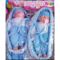 ราคา ตุ๊กตาดูดนม ตุ๊กตาเด็กทารก ตุ๊กตาเด็กอ่อน มีเสียงร้องนอนในเปล น่ารักมากมาย ตุ๊กตาดูดนมตัวนิ่มมีเสียง 1101 (20791843264)