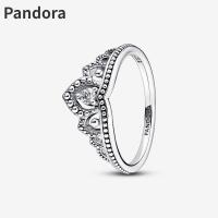 ราคา แพนดอร่า เงินสเตอร์ลิงมงกุฎแหวนสำหรับผู้หญิง Pandoraˉ Sterling Silver Royal Crown Ring 192233C01 Womens Ring (20445980247)