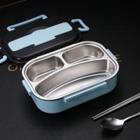 ราคา กล่องข้าวพกพา กล่องข้าว กล่องข้าว2ช่อง กล่องข้าว4ช่อง lunchbox กล่องอาหารกลางวัน ฝาปิดล็อคแน่นกันอาหารหก กล่องข้าวห่อ กล่องเก็บอาหาร Jobtea th (21152213846)