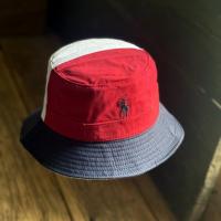 ราคา Rare Boutique Russian Red And White Color Matching Polo Pony Bucket Hat Female Spring And Summer Tide Brand Paul Polo Bucket Hat (21209548530)