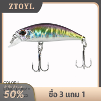ราคา ZTOYL 1ชิ้นเหยื่อตกปลาขนาดเล็ก wobblers 4 5cm 3 5g เหยื่อปลอมพลาสติกแข็ง (20320130195)