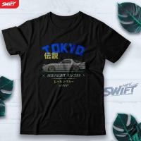 ราคา เสื้อยืดคอกลมเสื้อยืด พิมพ์ลาย Midnight Racer Silver Fc3S MAZDA Rx7 RX 7 Jdm DISTRO สําหรับผู้ชาย S 5XL (19659123120)